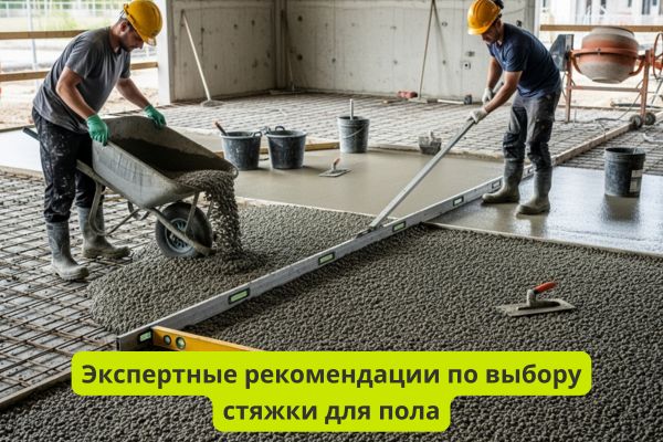 Рекомендации по выбору стяжки для пола фото